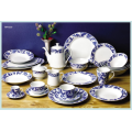 Blue pattern White Porcelain Dinnerware